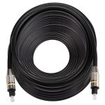 30 m OD6,0 mm vernickelter Metallkopf Toslink Digitales optisches Audiokabel von Stecker zu Stecker – Bild 3