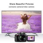 50 cm 4K HDMI-Stecker auf Micro HDMI rechtwinkliger Stecker Vergoldetes Anschlussadapterkabel – Bild 4