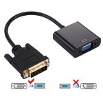 DVI-D 24+1 Pin Stecker auf VGA 15 Pin HDTV Adapter Konverter, DVI-D 24+1 Pin