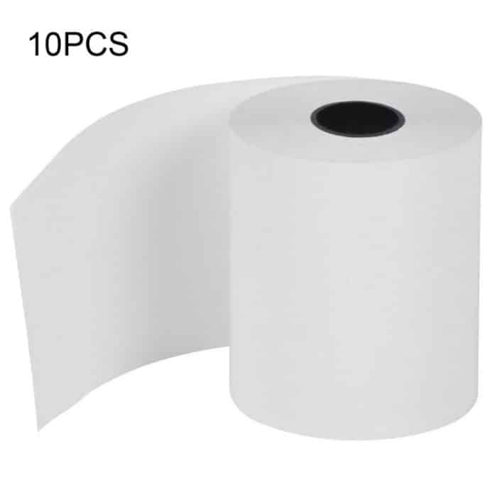 10 PCS 58 mm 57 mm x 30 mm 0,03 mm-0,08 mm Dicke Thermopapier – Bild 1