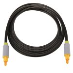 2m OD5.0mm Toslink Digital-Optisches Audiokabel von Stecker zu Stecker – Bild 3