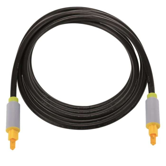 2m OD5.0mm Toslink Digital-Optisches Audiokabel von Stecker zu Stecker – Bild 3
