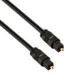 EMK 1m OD4.0mm Toslink Digitales optisches Audiokabel von Stecker zu Stecker – Bild 2