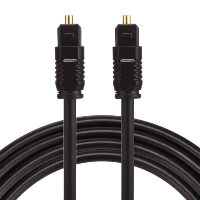 EMK 1,5 m OD4,0 mm Toslink-digitales optisches Audiokabel von Stecker zu Stecker – Bild 1