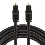 EMK 3m OD4.0mm Toslink Digitales optisches Audiokabel von Stecker zu Stecker