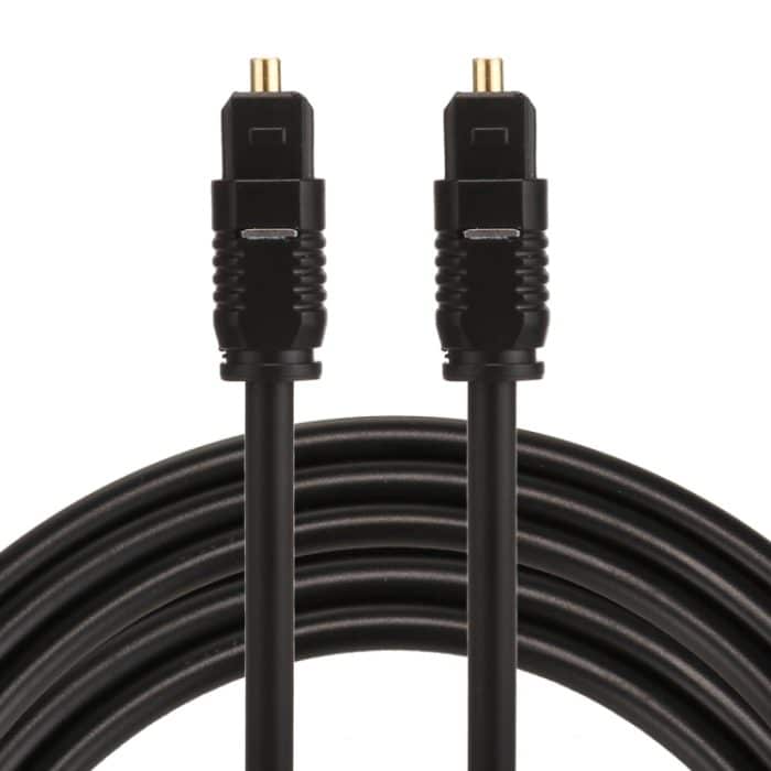 PC0756.jpg EMK 3m OD4.0mm Toslink Digitales optisches Audiokabel von Stecker zu Stecker – Bild 1