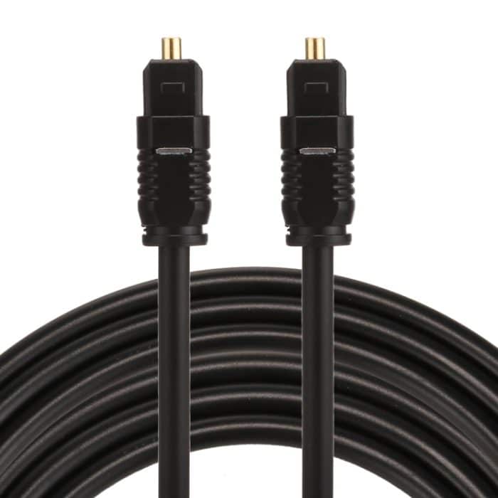 PC0757.jpg EMK 5m OD4.0mm Toslink Digitales optisches Audiokabel von Stecker zu Stecker – Bild 1