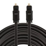 EMK 10m OD4.0mm Toslink Digital Optical Audio-Kabel von Stecker zu Stecker