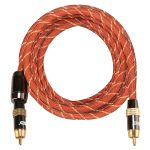 EMK TZ / A 3 m OD8,0 mm vergoldeter Metallkopf Cinch-Cinch-Stecker Digitales Koaxial-Verbindungskabel Audio / Video-Cinch-Kabel – Bild 3