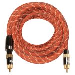 EMK TZ / A 8 m OD8,0 mm vergoldeter Metallkopf Cinch-Cinch-Stecker Digitales Koaxial-Verbindungskabel Audio- / Video-Cinch-Kabel – Bild 3