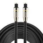 8m OD6.0mm vernickelter Metallkopf Toslink Digitales optisches Audiokabel von Stecker zu Stecker