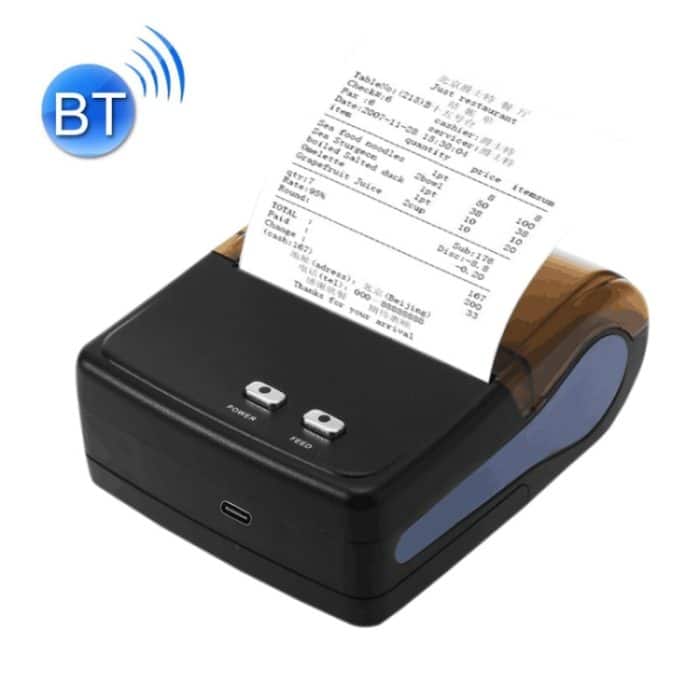 QS-8001 Tragbarer 80-mm-Bluetooth-POS-Beleg-Thermodrucker, QS-8001 – Bild 1