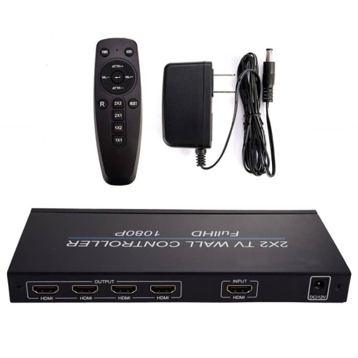 BT14 2X2 HDMI TV Wandcontroller Mehrbild-Spleißprozessor – Bild 5