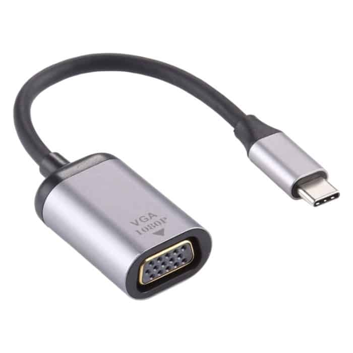 1080P VGA-Buchse an Typ-C / USB-C-Stecker Verbindungsadapterkabel – Bild 1