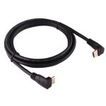 1,8 m 4K * 2K HDMI 2.0-Version Hochgeschwindigkeits-90-Grad-HDMI-Stecker mit rechtwinkligem 90-Grad-HDMI-Stecker mit Ethernet
