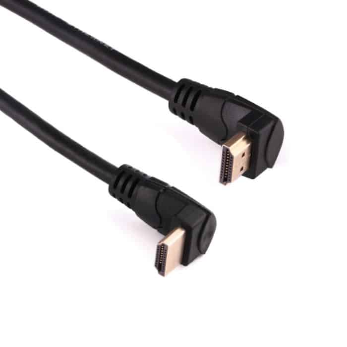 1,8 m 4K * 2K HDMI 2.0-Version Hochgeschwindigkeits-90-Grad-HDMI-Stecker mit rechtwinkligem 90-Grad-HDMI-Stecker mit Ethernet – Bild 2