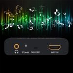 192KHz ARC Audio Extractor HDMI ARC zu SPDIF + Koaxial + L / R Konverter Audio Rückkanaladapter – Bild 10