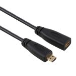 30 cm 1080P Micro HDMI Buchse zu Stecker Vergoldetes Anschlussadapterkabel