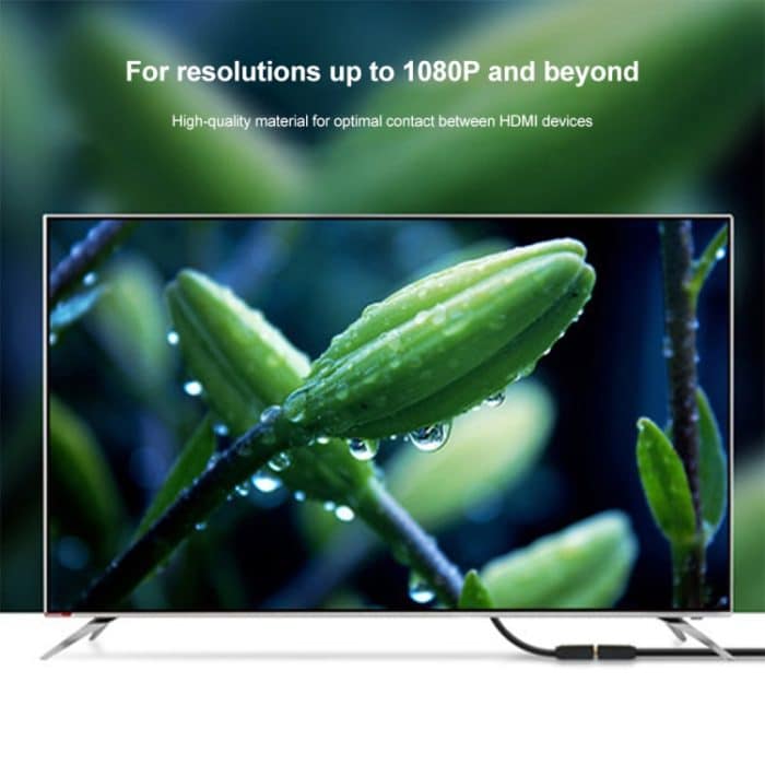 30 cm 1080P Micro HDMI Buchse zu Stecker Vergoldetes Anschlussadapterkabel – Bild 7