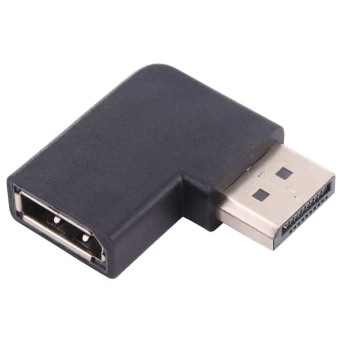 8k DisplayPort-Stecker zum DisplayPort-weiblichen Ellenbogenadapter – Bild 3