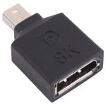 8k Mini DisplayPort männlich an DisplayPort-weibliche gerade Adapter