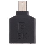 8k Mini DisplayPort männlich an DisplayPort-weibliche gerade Adapter – Bild 2