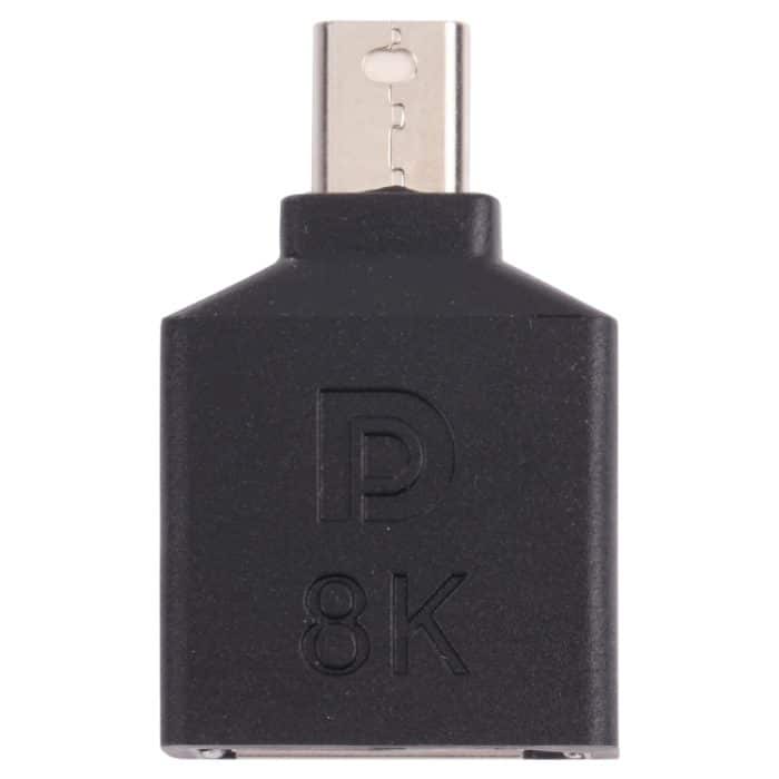 8k Mini DisplayPort männlich an DisplayPort-weibliche gerade Adapter – Bild 2