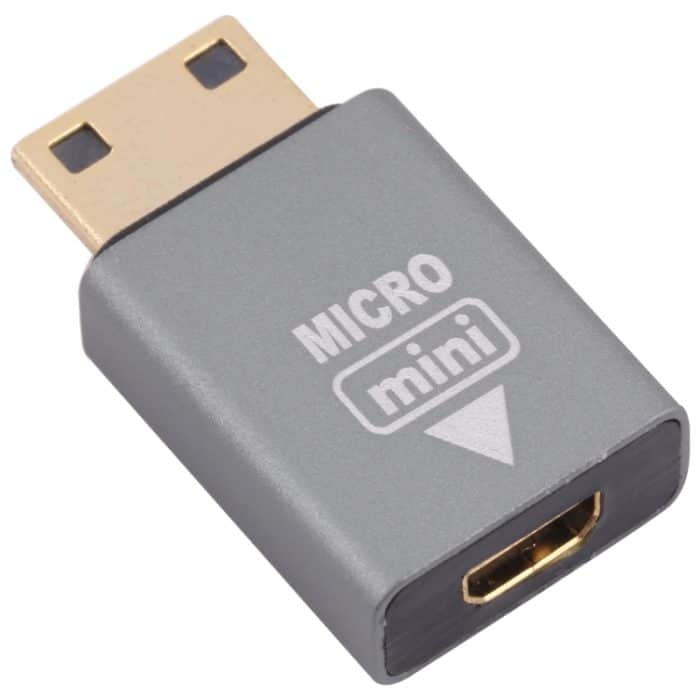 PC1639.jpg Micro-HDMI-weibliches an-Mini-HDMI-Stecker-Adapter – Bild 1