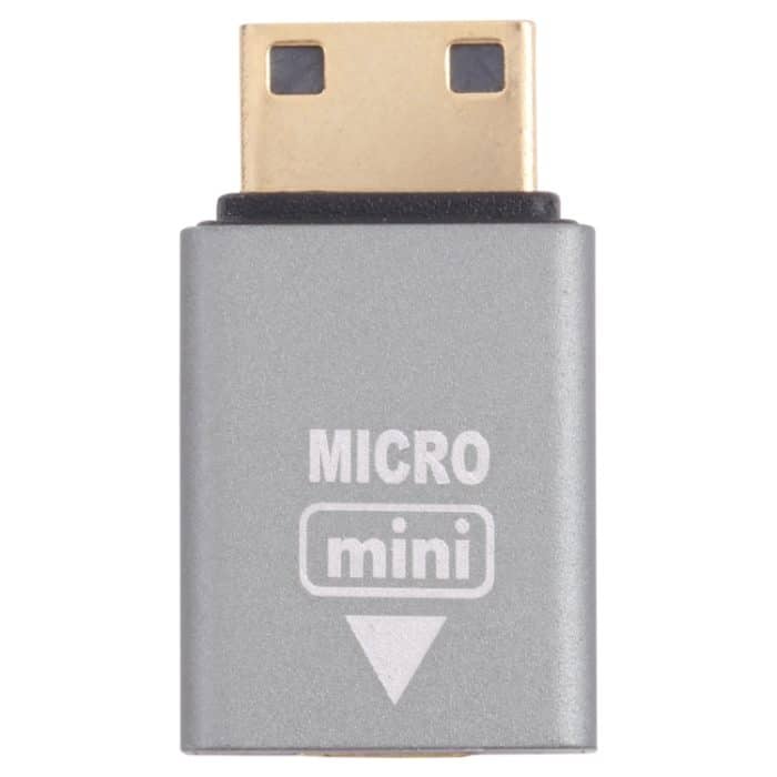 Micro-HDMI-weibliches an-Mini-HDMI-Stecker-Adapter – Bild 2