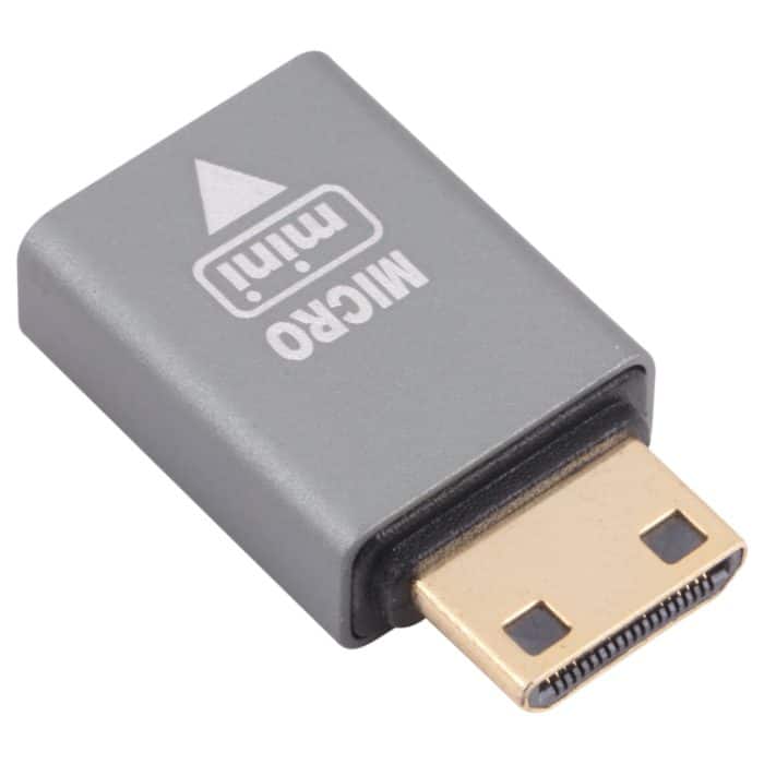 Micro-HDMI-weibliches an-Mini-HDMI-Stecker-Adapter – Bild 3
