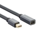 Od6.5mm Mini DP männlich an weibliches DisplayPort-Kabel – Bild 2