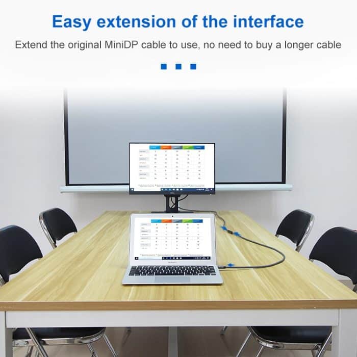 Od6.5mm Mini DP männlich an weibliches DisplayPort-Kabel – Bild 6