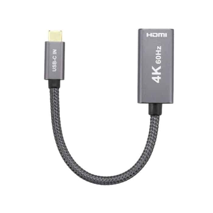 4K 60Hz USB-C / Typ-C-Stecker an HDMI-weibliches Adapterkabel – Bild 2