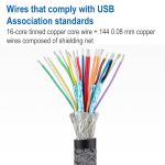 4K 60Hz USB-C / Typ-C-Stecker an HDMI-weibliches Adapterkabel – Bild 4