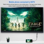 4K 60Hz USB-C / Typ-C-Stecker an HDMI-weibliches Adapterkabel – Bild 6