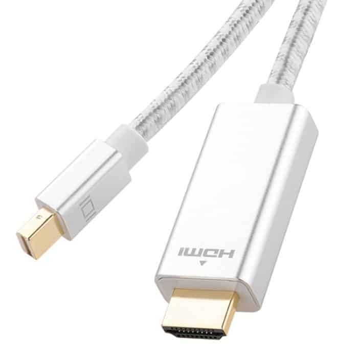 1080P 60Hz Mini DisplayPort auf HDMI Kabel, Kabellänge: 2m – Bild 2