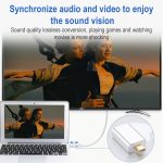 1080P Mini DisplayPort Stecker auf HDMI Buchse Adapter – Bild 4