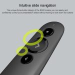 Logitech R500 2.4GHz USB Wireless Moderator PPT Fernbedienung Flip Pen – Bild 5