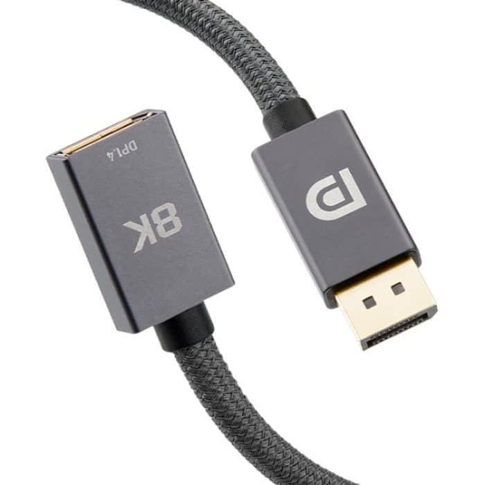 Mini dp1.4 8k 60Hz männlich an weibliches Displayport-Kabel – Bild 1