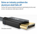Mini dp1.4 8k 60Hz männlich an weibliches Displayport-Kabel – Bild 3