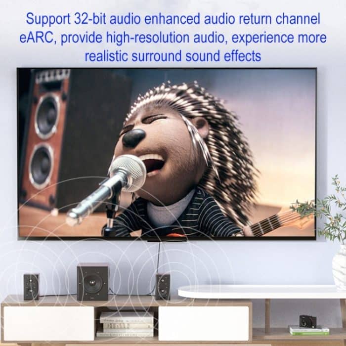 Mini dp1.4 8k 60Hz männlich an weibliches Displayport-Kabel – Bild 7