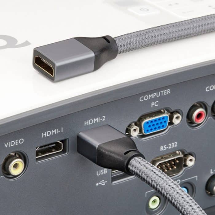 HDMI 8K 60Hz männlich zu weiblicher Kabelstütze 3D-Video, Kabellänge: 3m – Bild 3