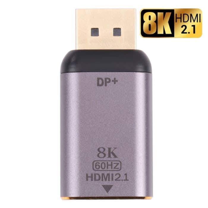 8k 60Hz HDMI 2.1 weibliche an dp-männliche Adapter – Bild 4
