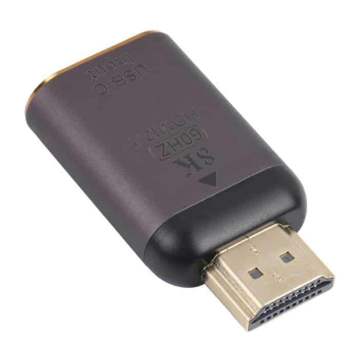 8k 60Hz USB-C / Typ-C-Buchse an HDMI-Steckeradapter – Bild 2