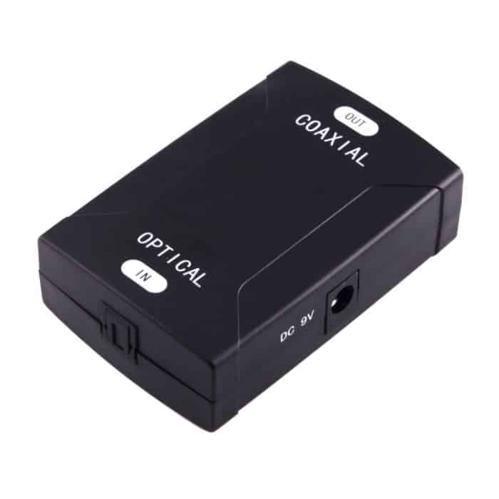 Optischer Toslink-Eingang zu koaxialem RCA-Ausgang, digitaler Audio-Konverter-Adapter, Optical Toslink Input – Bild 2