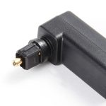 EMK 360 Grad männlich zu weiblich Conversion Leiter Optical Fiber Adapter Audio-Adapter – Bild 3