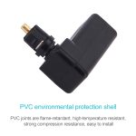 EMK 360 Grad männlich zu weiblich Conversion Leiter Optical Fiber Adapter Audio-Adapter – Bild 4