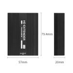 Measy ET1820 HDMI Extender Sender- und Empfängerkonverter, POE-Einzelstromversorgung, Übertragungsentfernung: 200 m, ET1820 – Bild 2