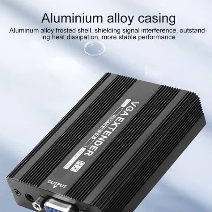 Measy VGA1815 VGA Extender Sender- und Empfängerkonverter, POE-Einzelstromversorgung, Übertragungsentfernung: 150 m, VGA1815 – Bild 4