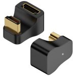 A8K-15 8K-HDMI-Stecker auf HDMI-Buchse, U-Bogen-Adapter